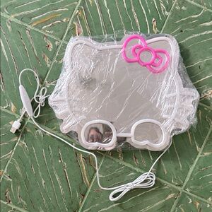 Hello kitty light up mirror